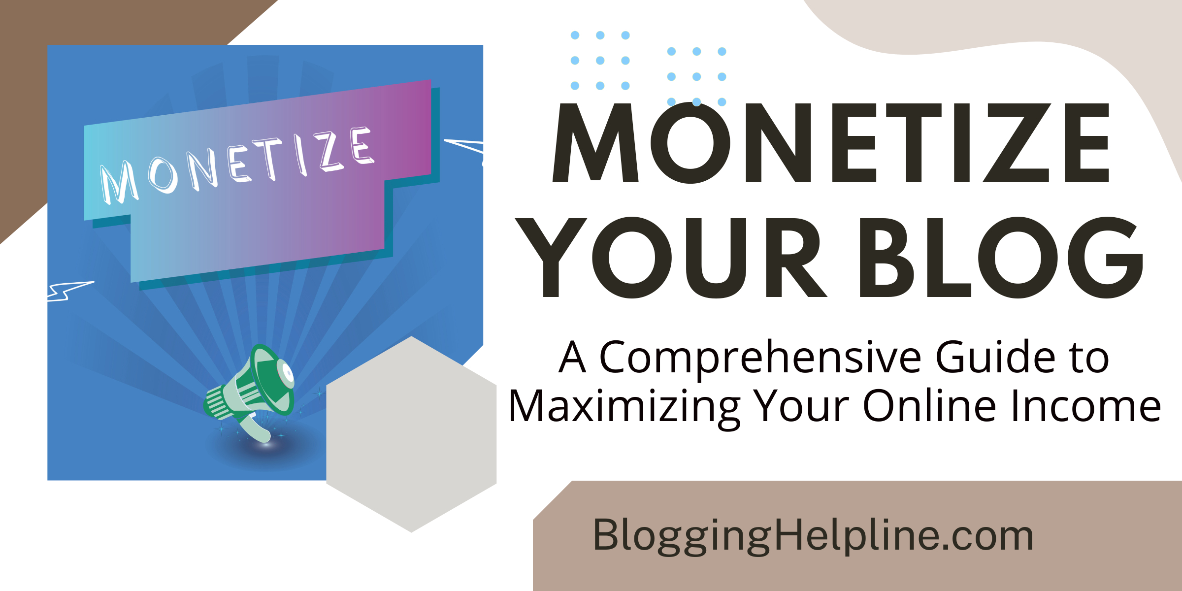 Monetize Your Blog